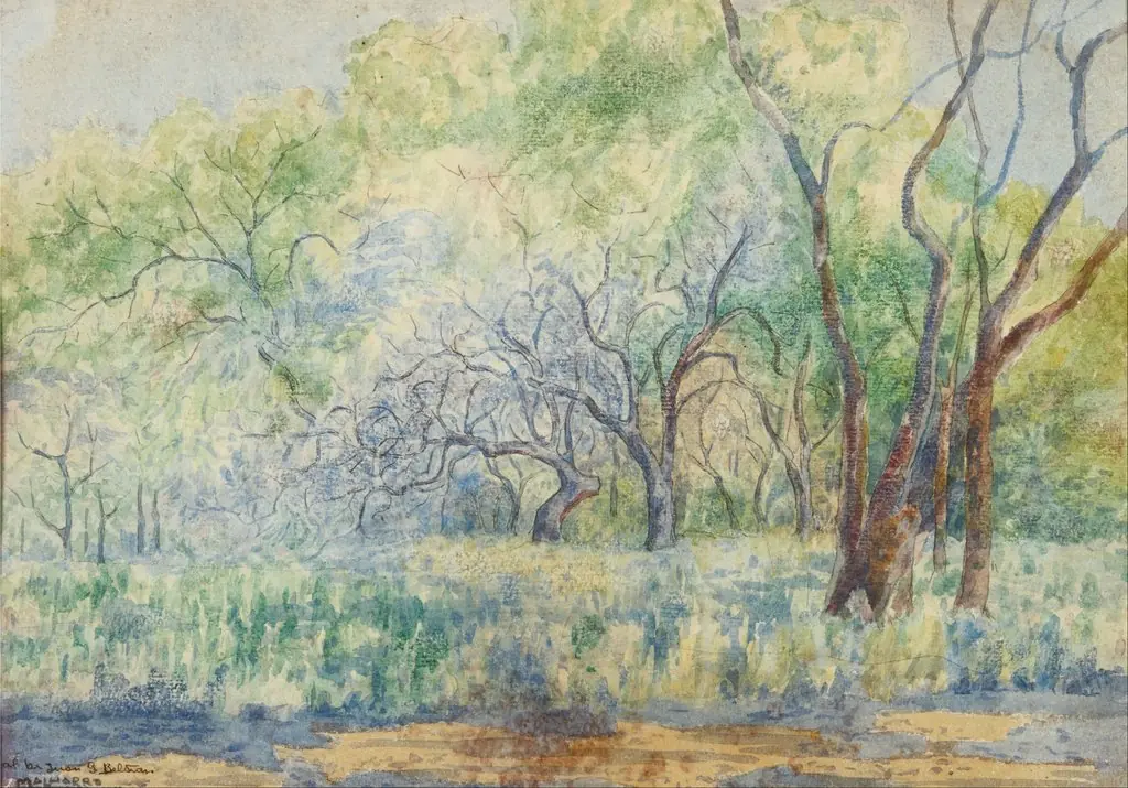 Paisaje, by Martín Malharro