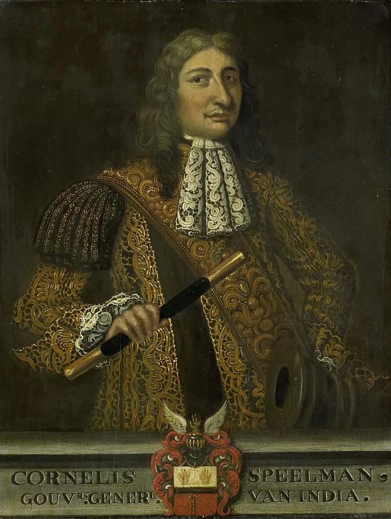 Portrait of Cornelis Speelman (1628-84), Gouverneur-generaal (1681-84), by Martin Palin