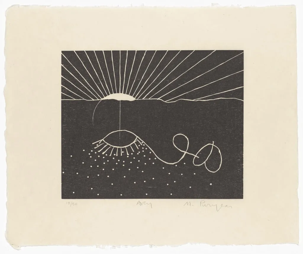 Untitled, by Martin Puryear, ink, 2000