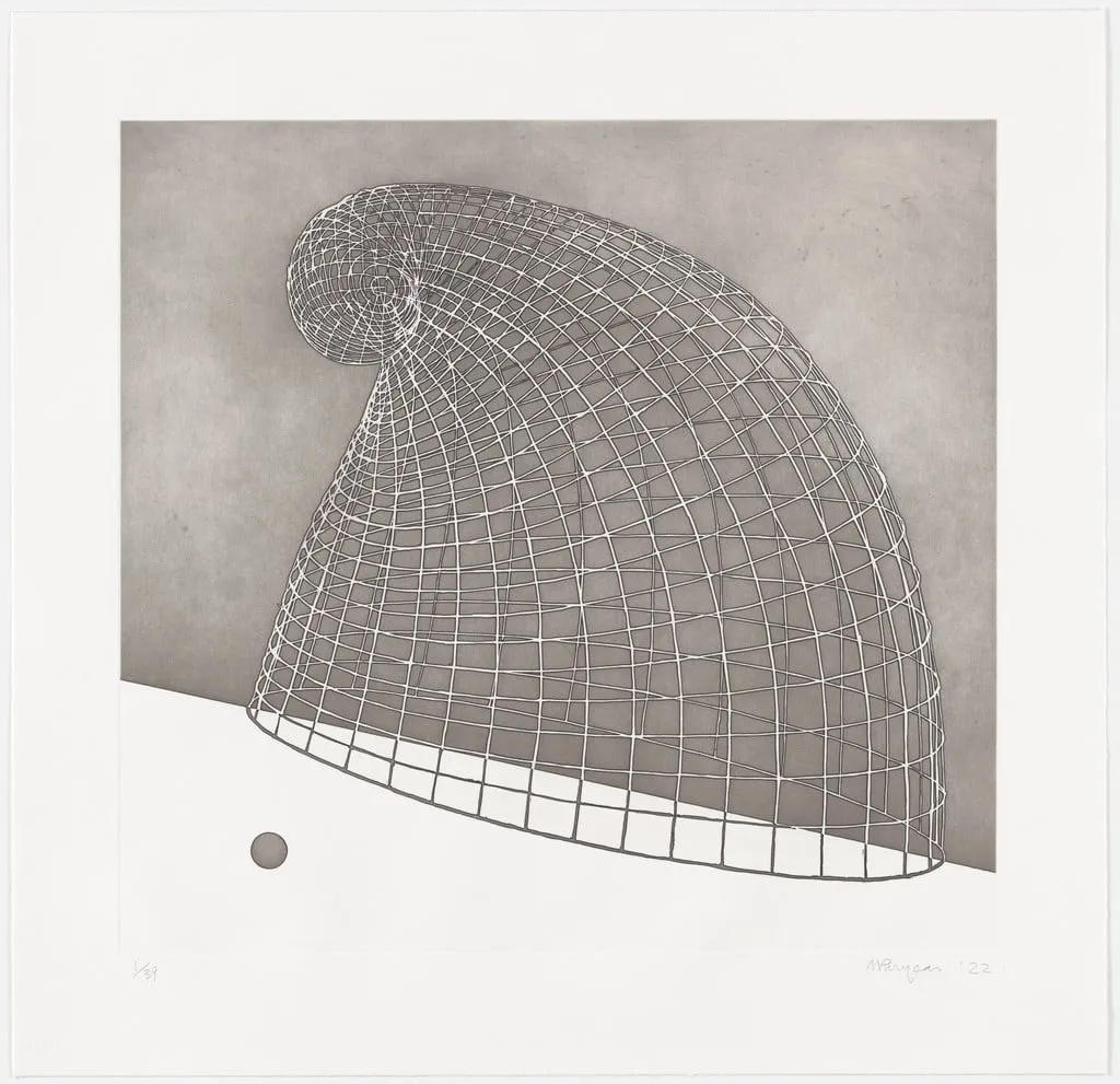 Untitled, by Martin Puryear, ink, 2022