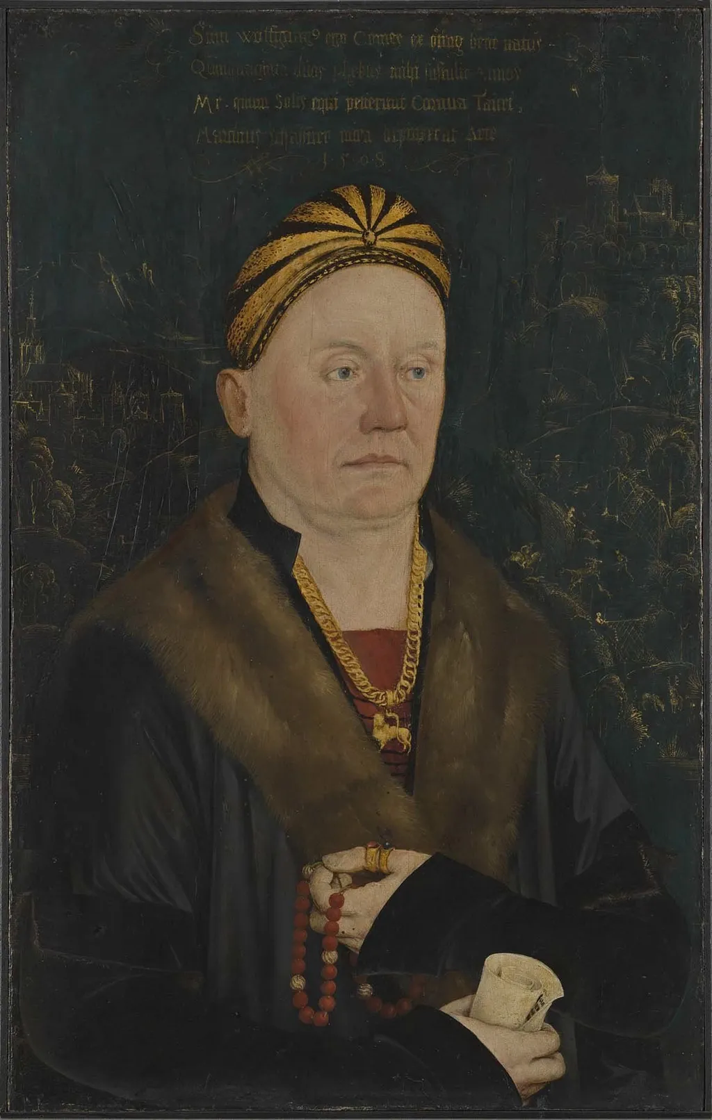 Wolfgang I. Graf von Oettingen, by Martin Schaffner, unspecified, 1508