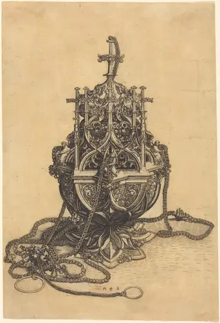 A Censer, by Martin Schongauer, 1485