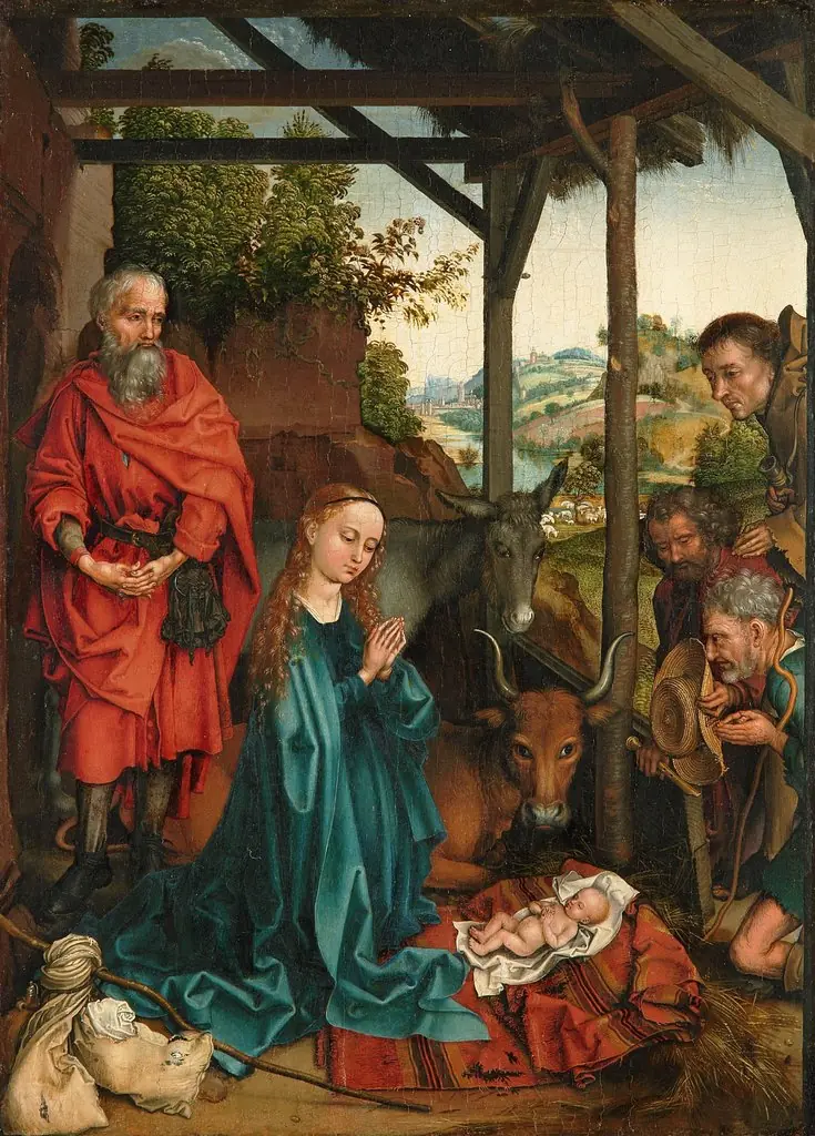 Adoration of the Shepherds, by Martin Schongauer