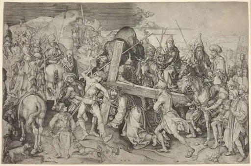 Christ Carrying the Cross, by Martin Schongauer