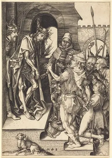 Ecce Homo, by Martin Schongauer