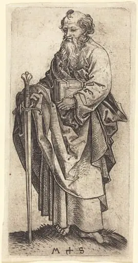 Saint Paul, by Martin Schongauer