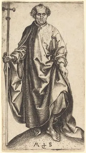 Saint Philip, by Martin Schongauer