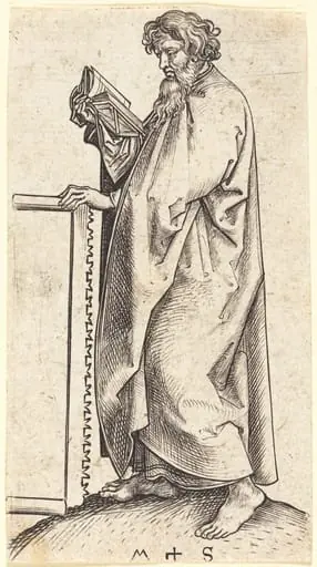 Saint Simon, by Martin Schongauer