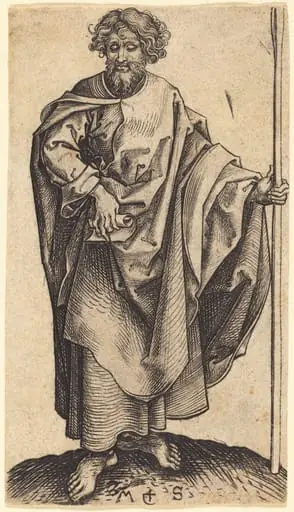 Saint Thomas, by Martin Schongauer