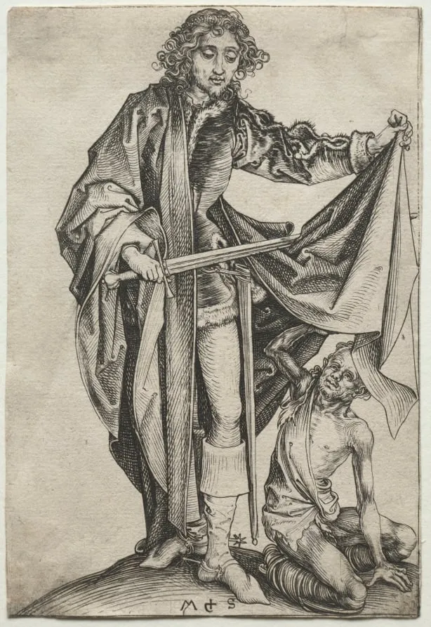 St. Martin, by Martin Schongauer, 1488