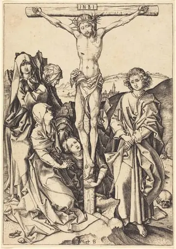 The Crucifixion, by Martin Schongauer