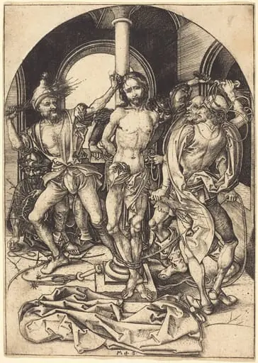 The Flagellation, by Martin Schongauer