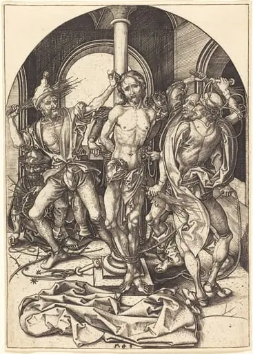 The Flagellation, by Martin Schongauer