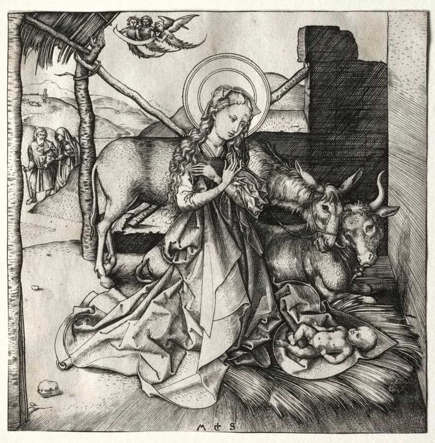 The Life of Christ: The Nativity, by Martin Schongauer, 1485