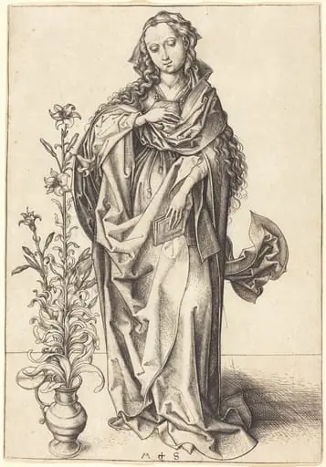 The Madonna, by Martin Schongauer