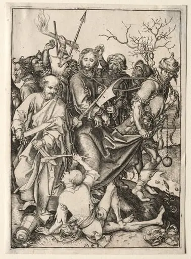 The Passion: Christ Taken Captive, by Martin Schongauer