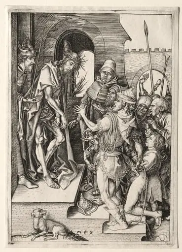 The Passion: Ecce Homo, by Martin Schongauer