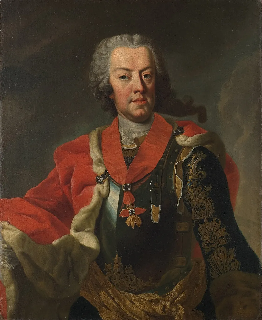 Herzog Karl Alexander von Lothringen (1712-1780), Brustbild, by Martin van Meytens, oil, 1743