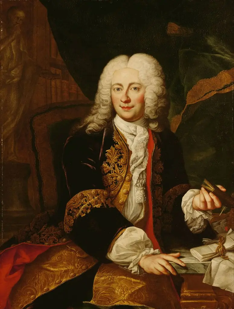 Portrait of Johann Christoph Freiherr von Bartenstein (1689-1767), by Martin van Meytens
