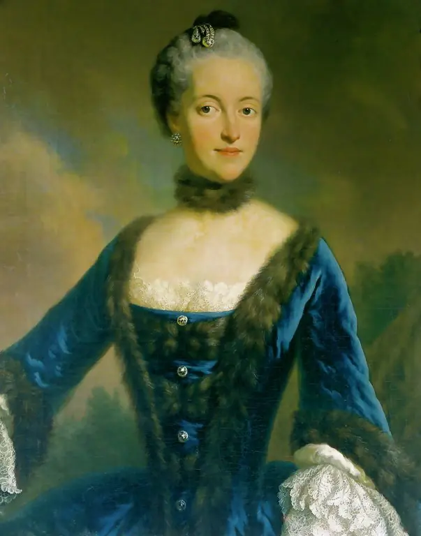 Portrait of Maria Josepha of Bavaria (1739-1767), by Martin van Meytens