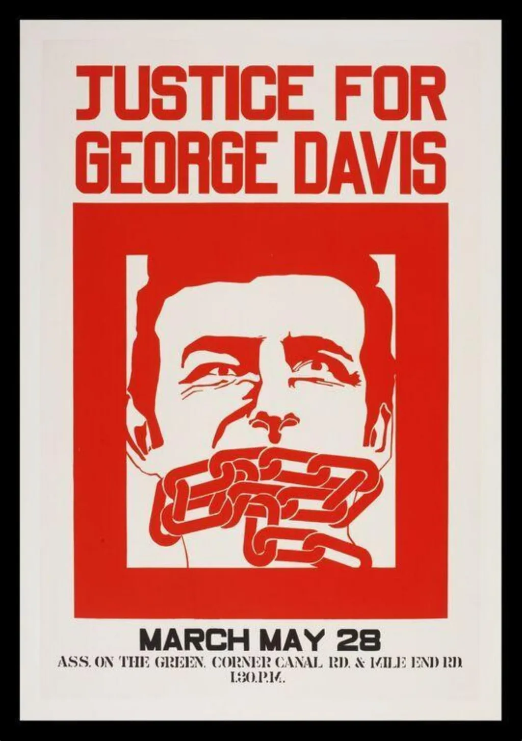 Justice For George Davis, by Martin Walker, 1974