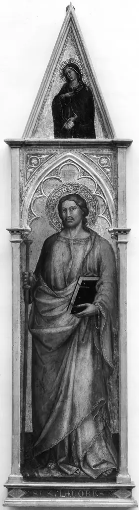 Saint James the Greater (with the Virgin of the Annunciation), by Martino di Bartolomeo