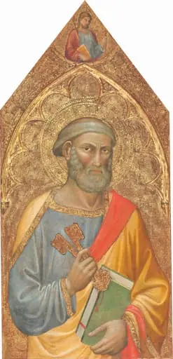 Saint Peter, with Saint James Major [left panel], by Martino di Bartolomeo