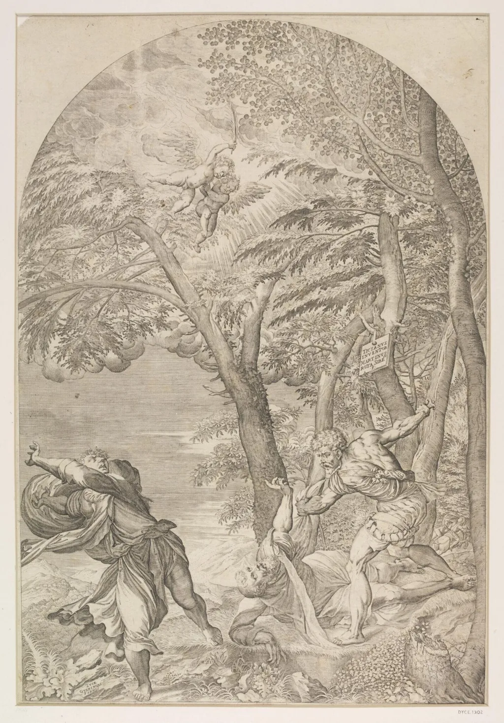 Death of St. Peter the Martyr, by Martino Rota