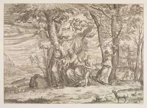 Holy Family, by Martino Rota