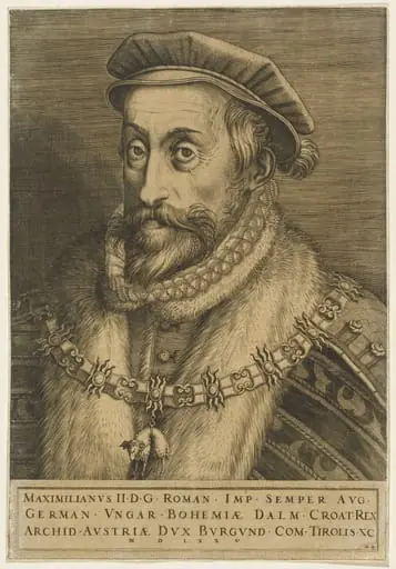 Maximilian II, Roman Emperor, by Martino Rota