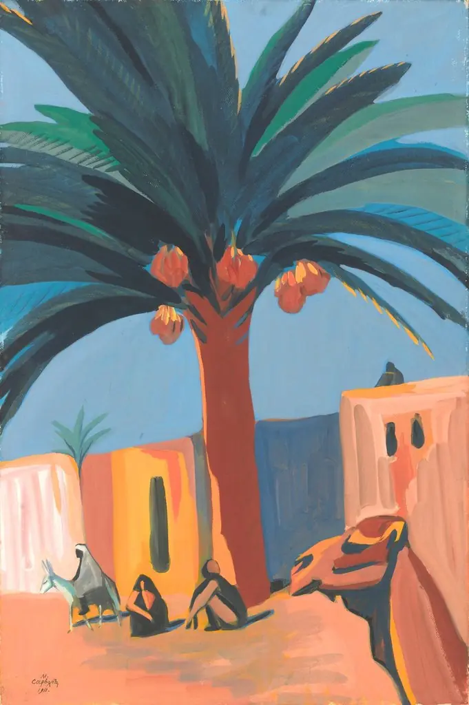 Date Palm. Egypt, by Martiros Saryan