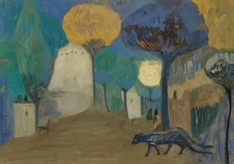 Leopards, by Martiros Saryan