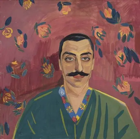 Portrait of Hovsep Mantashyan, by Martiros Saryan
