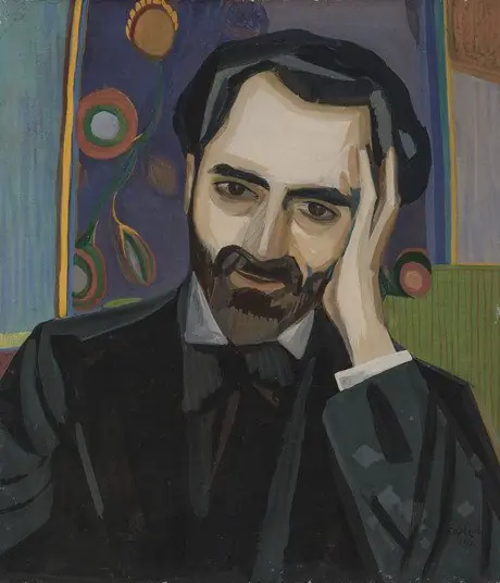 Portrait of the poet Alexander Tsaturyan, by Martiros Saryan