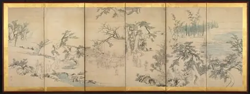 Literary Gathering in the Orchid Pavilion, by Maruyama Ōkyo 円山応挙