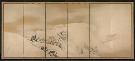 Winter Day, by Maruyama Ōkyo 円山応挙