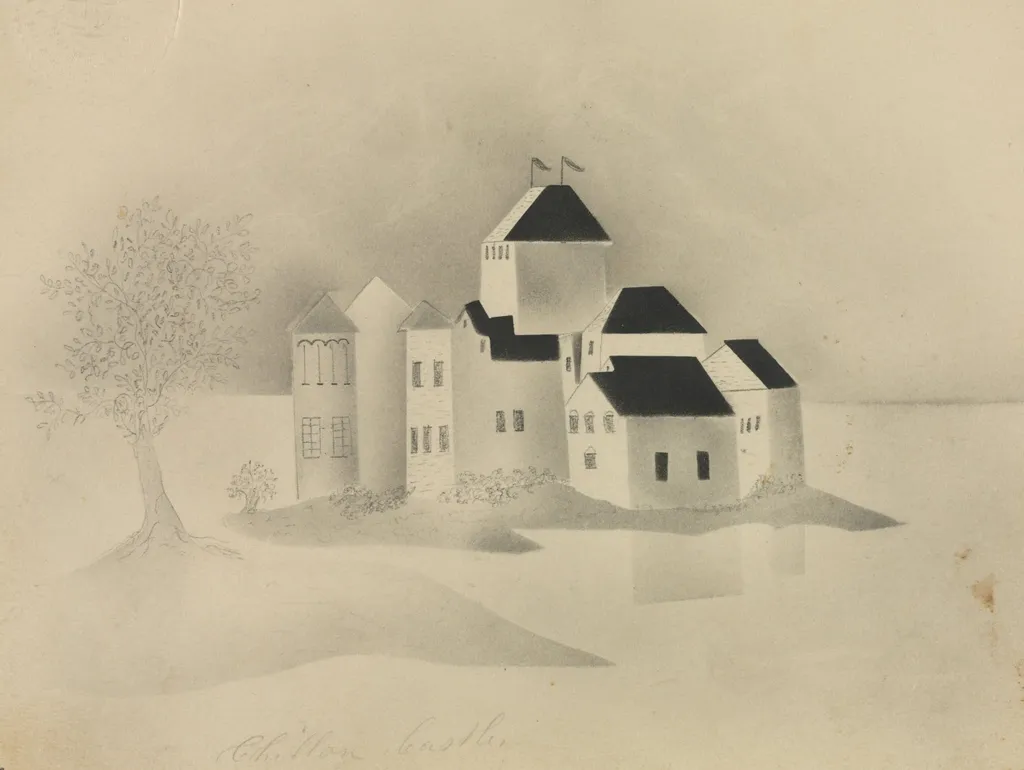 Chillon Castle, by Mary Altha Nims, 1804