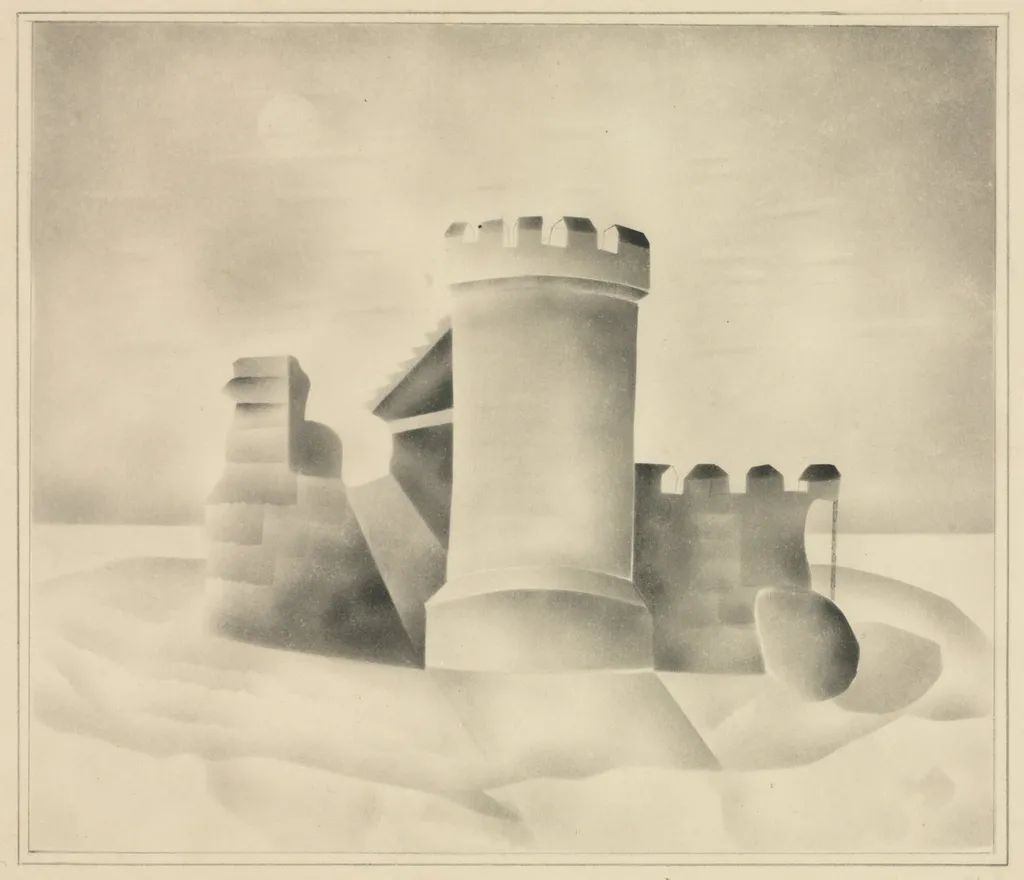 Ruins by Moonlight, by Mary Altha Nims, 1840
