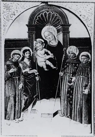 Mary and Child Enthroned with Saints