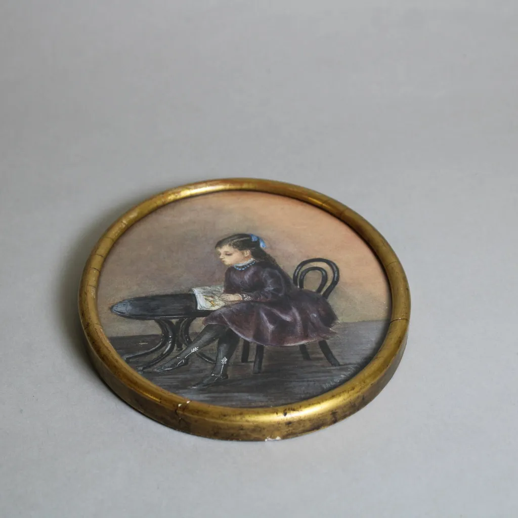 Drawing of Margaret Rolfe, by Mary Beare, 1880