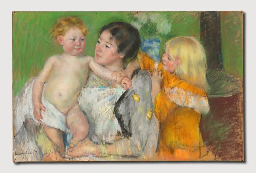 After the Bath, by Mary Cassatt, 1901