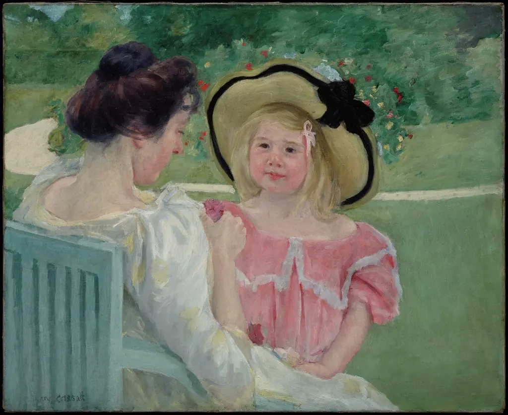 In the Garden, by Mary Cassatt