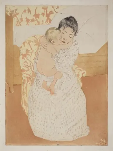 Maternal Caress, by Mary Cassatt