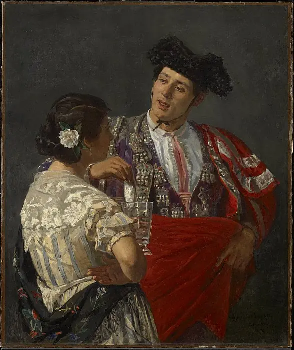 Offering the Panal to the Bullfighter, by Mary Cassatt