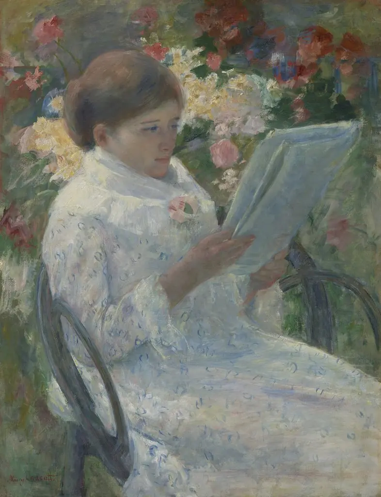 On a Balcony, by Mary Cassatt