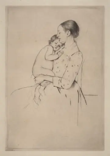 Quietude, by Mary Cassatt