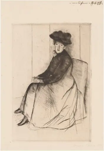 Reflection, by Mary Cassatt