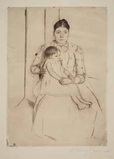 Repose, by Mary Cassatt