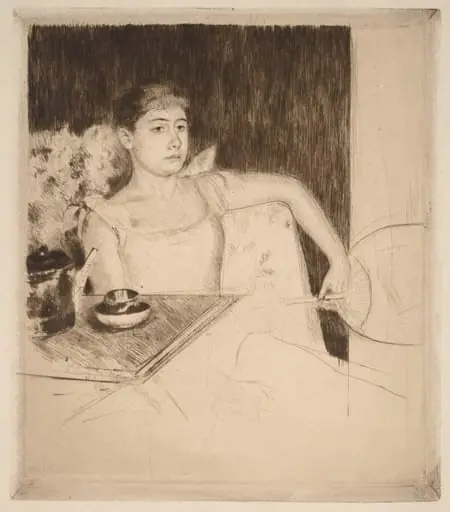 Tea, by Mary Cassatt