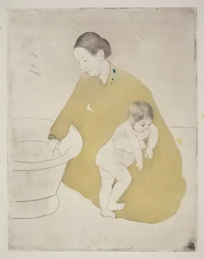 The Bath, by Mary Cassatt